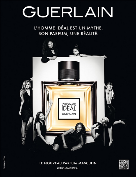 With Guerlain, the Ideal Man has humor With Guerlain, the Ideal Man has humor