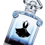 The blue container of La Petite Robe Noire Intense